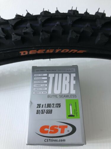 Copertone Deestone Camera d'aria CTS Bici 26