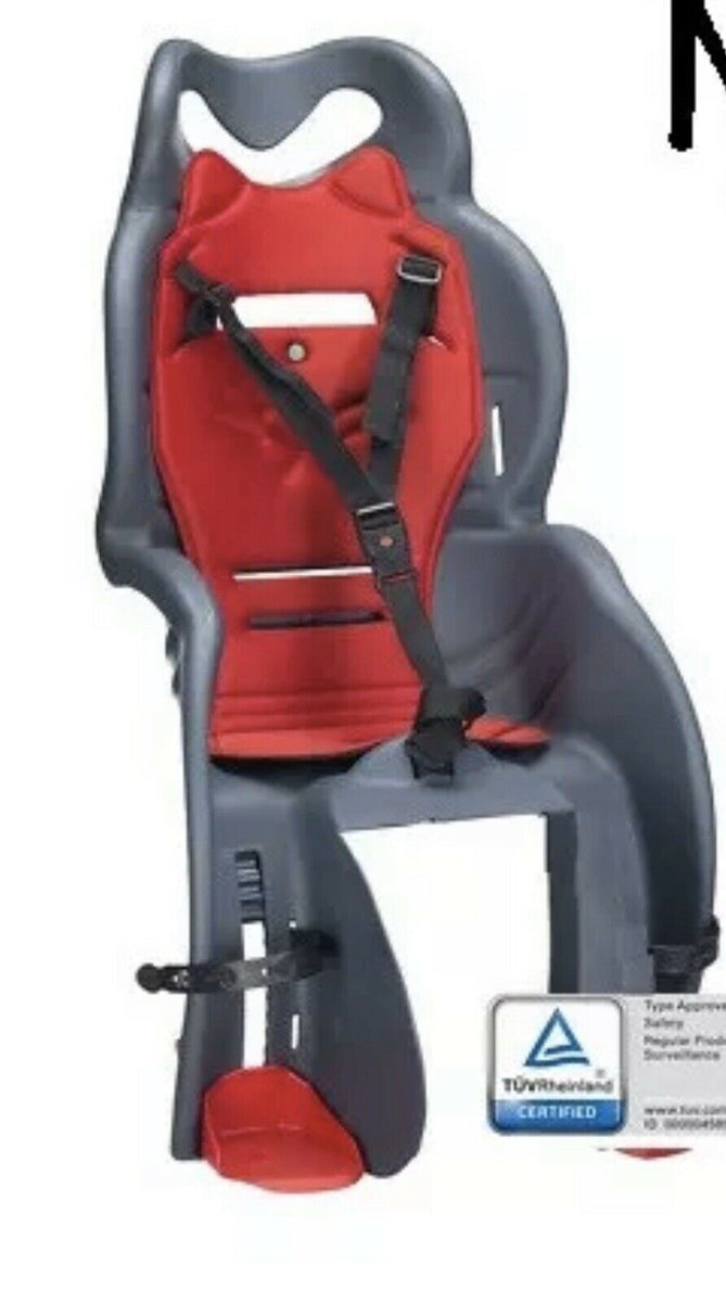 Seggiolino Bici Posteriore Per Bambini - Attacco Portapacchi Omologato 22kg | Colori Vari | Made In Italy - Foto 3