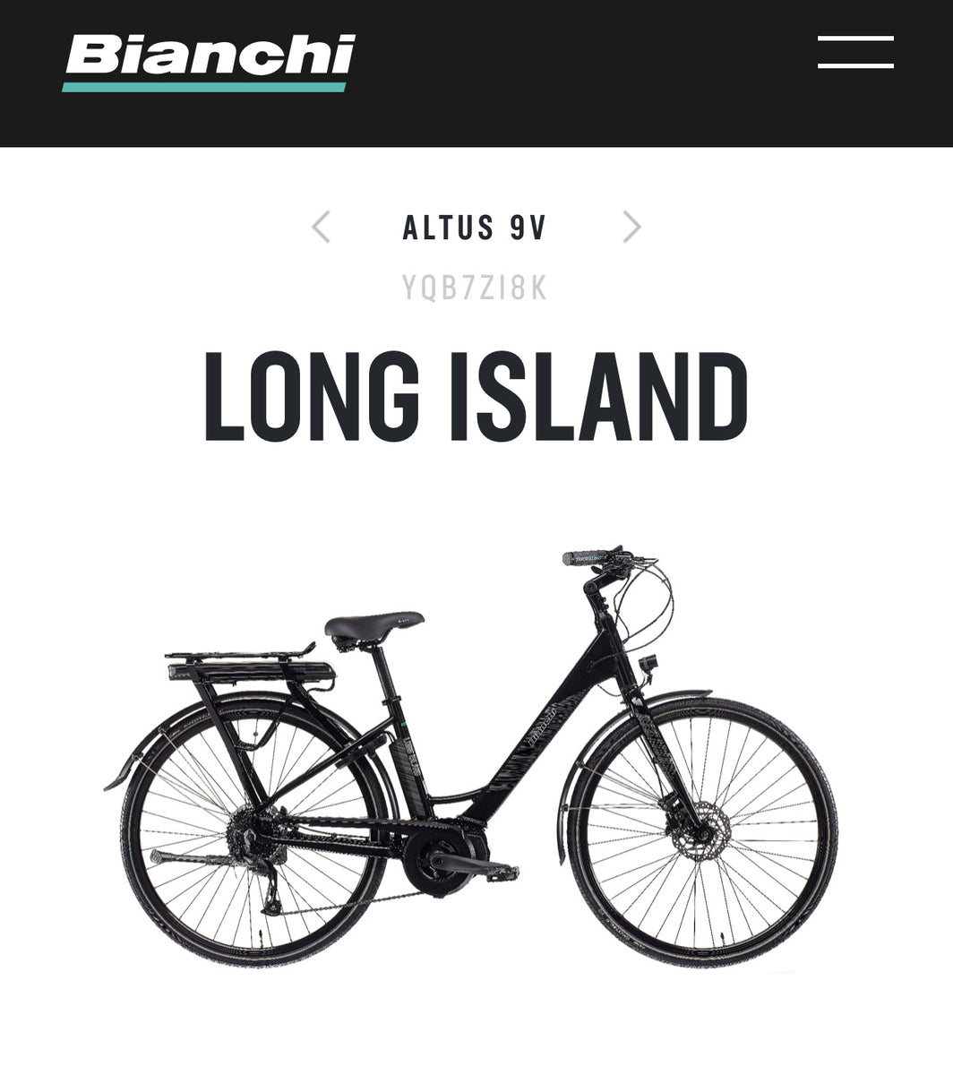 Long Island Mountain Bike Bianchi Elettrica Prezzi Bicicletta