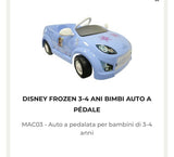 Auto A Pedali  Bimba Disney Frozen 3-5 Anni
