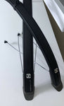 PARAFANGHI Lusso BICI BICICLETTA UNIVERSALI ANTERIORE + POSTERIORE 26''-28''