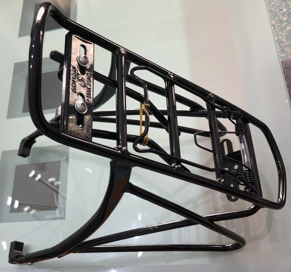 Lahomie Portapacchi Posteriore Bici In Alluminio - Regolabile, Portata 25 Kg - Accessorio Ciclismo Per Viaggi